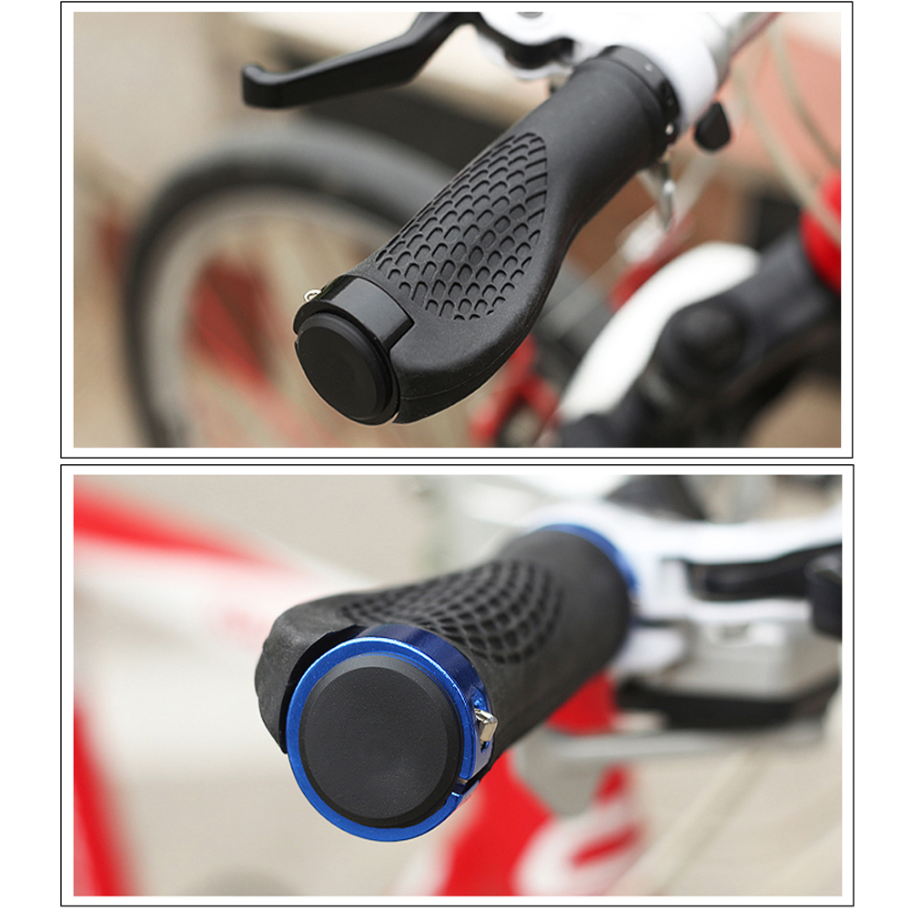 Cặp vỏ bọc tay lái xe đạp bằng cao su chống trượt nhiều màu tùy chọn