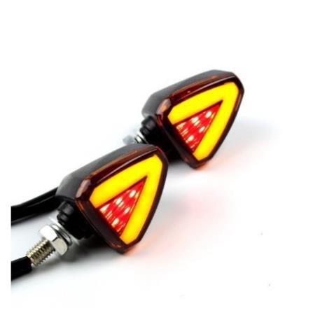 [ 1 đôi ] Xi-nhan mũi tên hãng X1R tam giác mẫu X5-Gắn các dòng xe