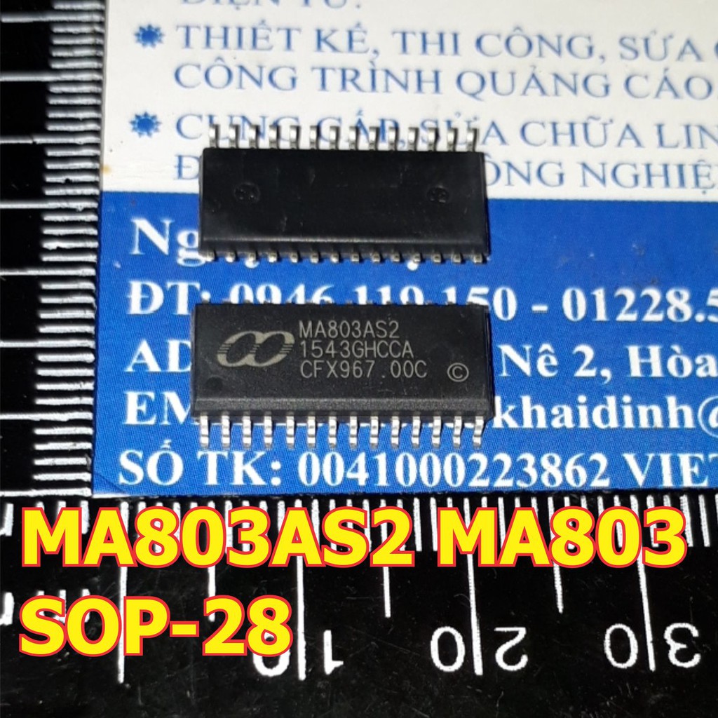 MA803AS2 MA803 SOP-28 Vi điều khiển mạch bluetooth kde6321