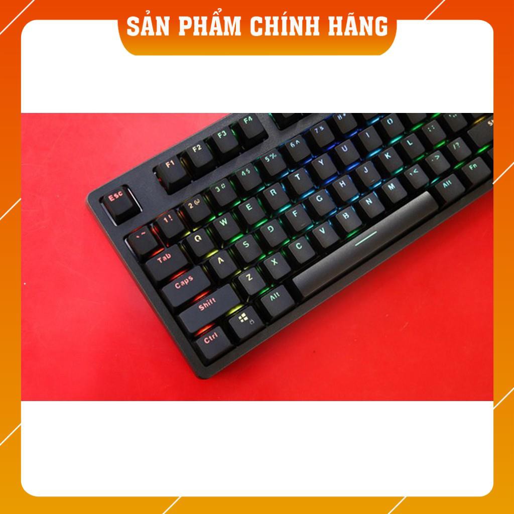Bàn phím cơ Gaming Edra EK387 Led RGB/ Rainbow  - Chính hãng BH 24 tháng
