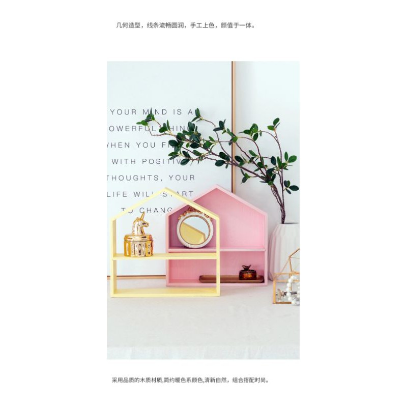 kệ treo đồ bằng gỗ decor | BigBuy360 - bigbuy360.vn