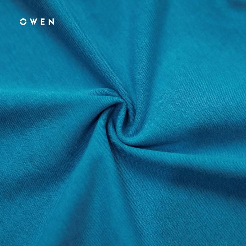 Áo Thun Polo Nam Ngắn Tay Có Cổ Bẻ OWEN APV220314 Áo Phông Màu Xanh Dương Vải Cotton Cao Cấp Dáng Body Fit Ôm Vừa