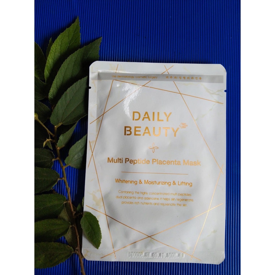Combo 2 Mặt Nạ Nhau Thai Cừu Multi Peptide Placenta Mask