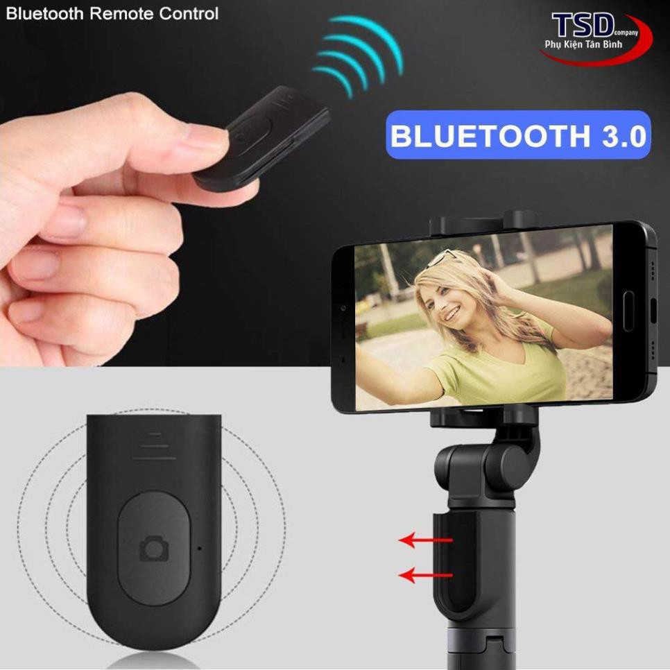 Gậy Chụp Ảnh Bluetooth Kiêm Tripod K10 Cho Điện Thoại, Gậy Chụp Ảnh, Gậy Selfie, Gậy Tự Sướng Xoay 360 Độ