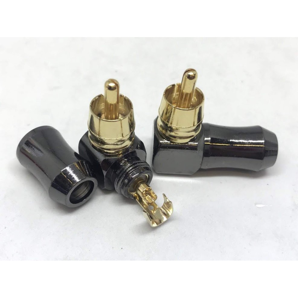 jack av/ rca cong bẻ góc chữ L- ĐƠN GIÁ 1 CHIẾC