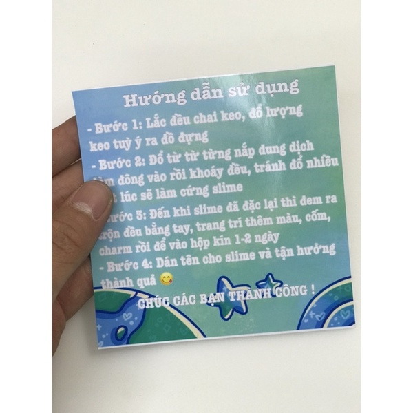 KIT LÀM SLIME đồ chơi slime chất nhờn ma quái