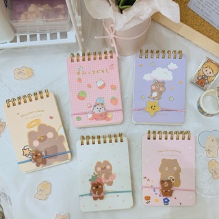 Sổ lò xo, sổ tay ghi chú, sổ nhật kí mini hình cute dễ thương