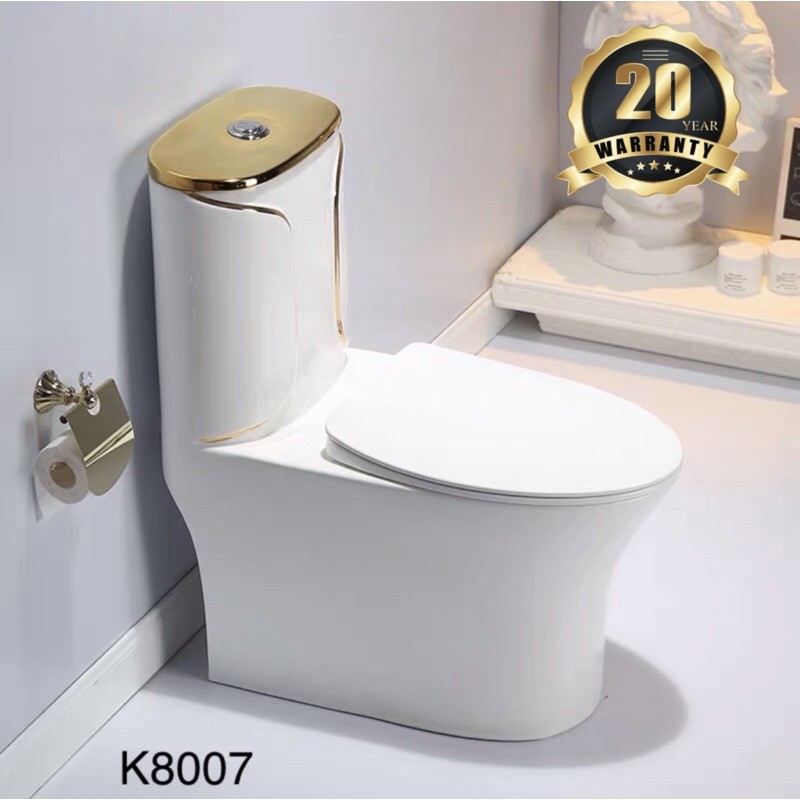 Bồn Cầu 1 Khối Krasic K-8007