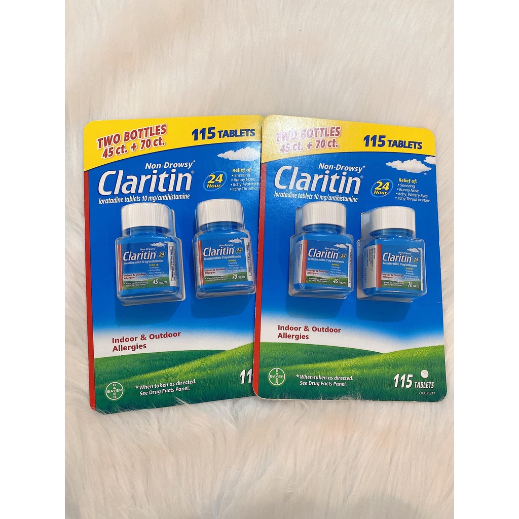 Viên Claritin 24h 115 viên