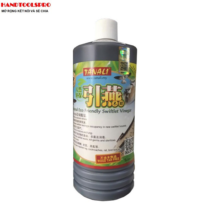 Dung dịch giấm Tanali nhập khẩu Malaysia