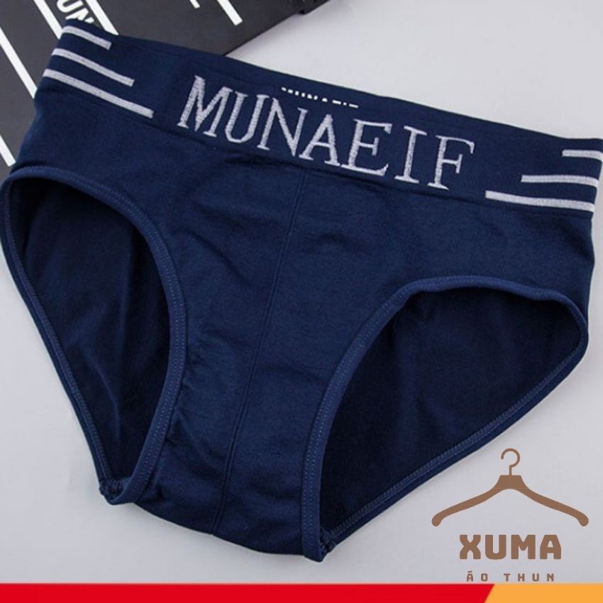 [ FREE SHIP ] Quần xì quần lót nam munifa chéo cao cấp thoáng khí 4 chiều chất liêu cotton xuma 45-80kg