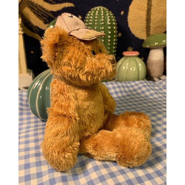 Gấu bông teddy bear vintage đội nón - thú nhồi bông đồ chơi dễ thương phong cách Âu mỹ