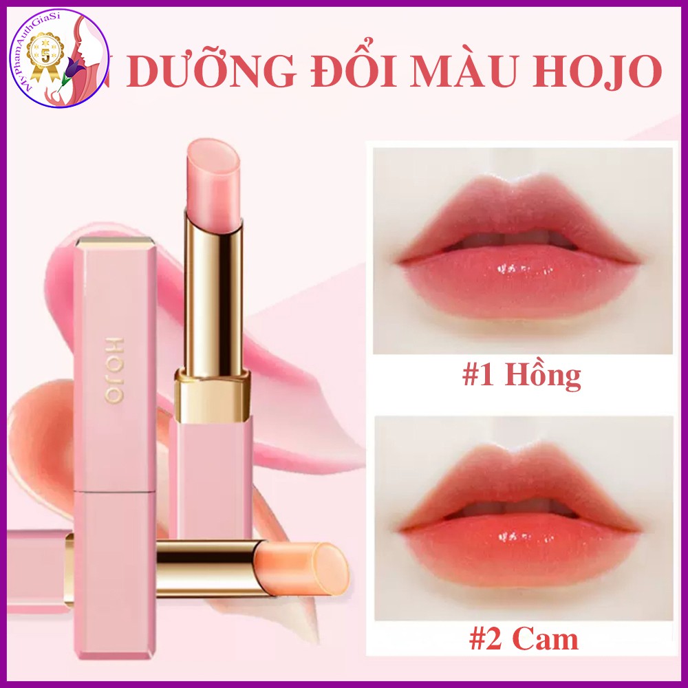 Son dưỡng có màu hojo cherry blossom dưỡng môi mềm mịn