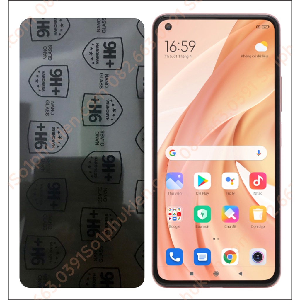 Dán cường lực chống nhìn trộm cho Xiaomi Mi 11 Lite 4G / Mi 11 Lite 5G / Mi 11 lite 5g NE dẻo nano