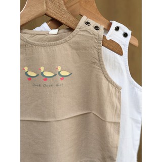 Áo ba lỗ lien con vịt