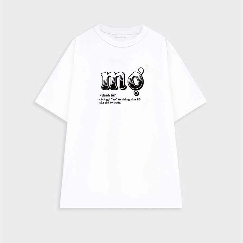 Áo thun đôi nam nữ Cậu Mợ chất cottonÁo phông unisex nhóm, lớp Cá tínhFree ship rẻ nhất (2c)