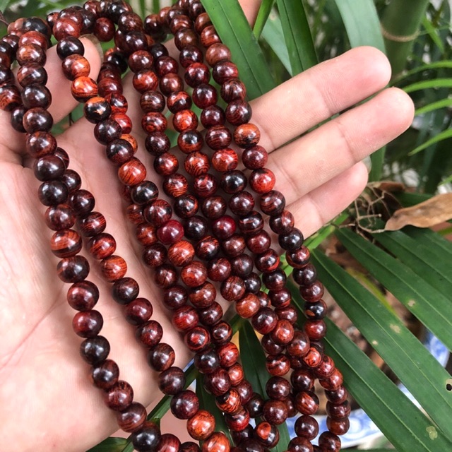 Tràng hạt gỗ Sưa dây 108 hạt