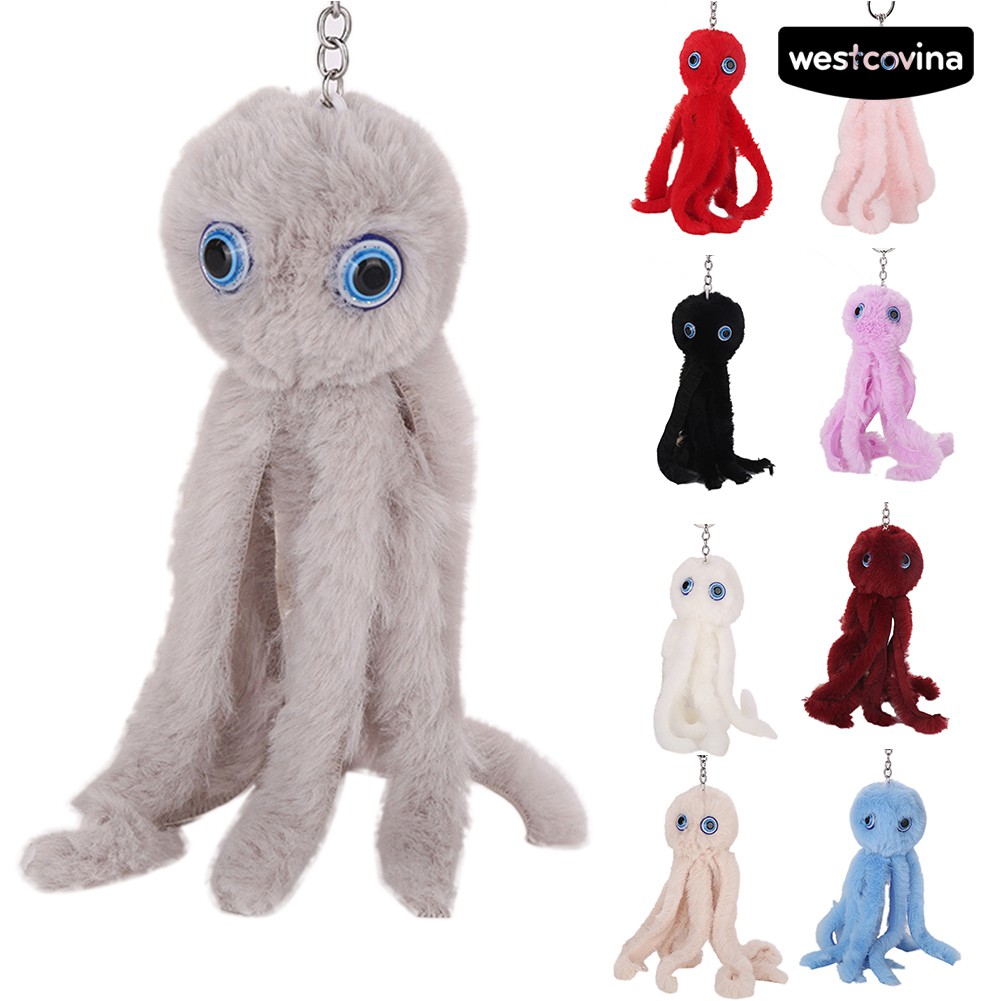 Móc Khóa Hình Bạch Tuộc Dễ Thương