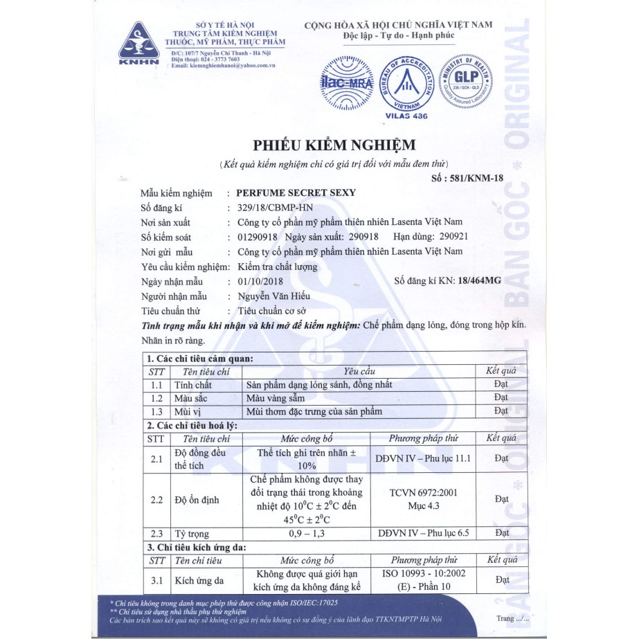 [ CHÍNH HÃNG ] Nước Hoa Vùng Kín LaFla Perfume Secret Sexy 10ml | Thế Giới Skin Care