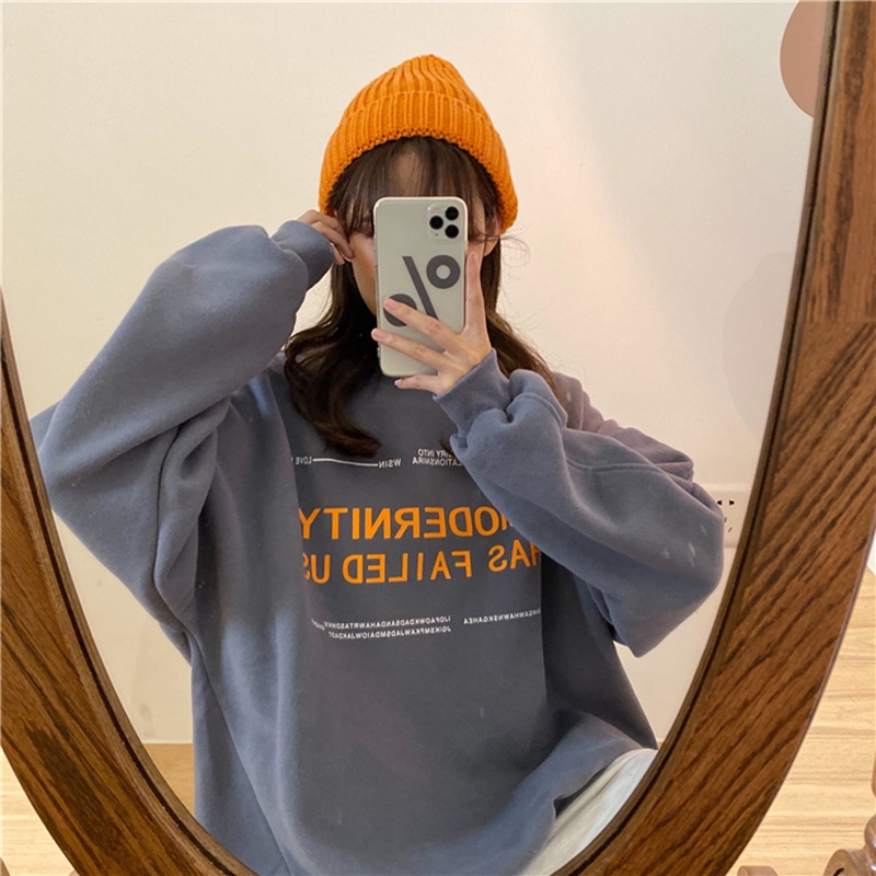 áo hoodie dáng rộng phong cách Hàn Quốc 5 Màu UNISEX | BigBuy360 - bigbuy360.vn