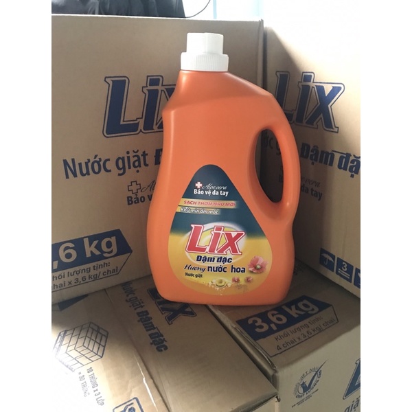 Nước giặc Lix hương hoa 3,6kg