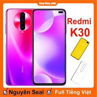 Điện thoại Xiaomi Redmi K30 128GB ram 8GB + Ốp lưng + Cường lực - Hàng Nhập Khẩu