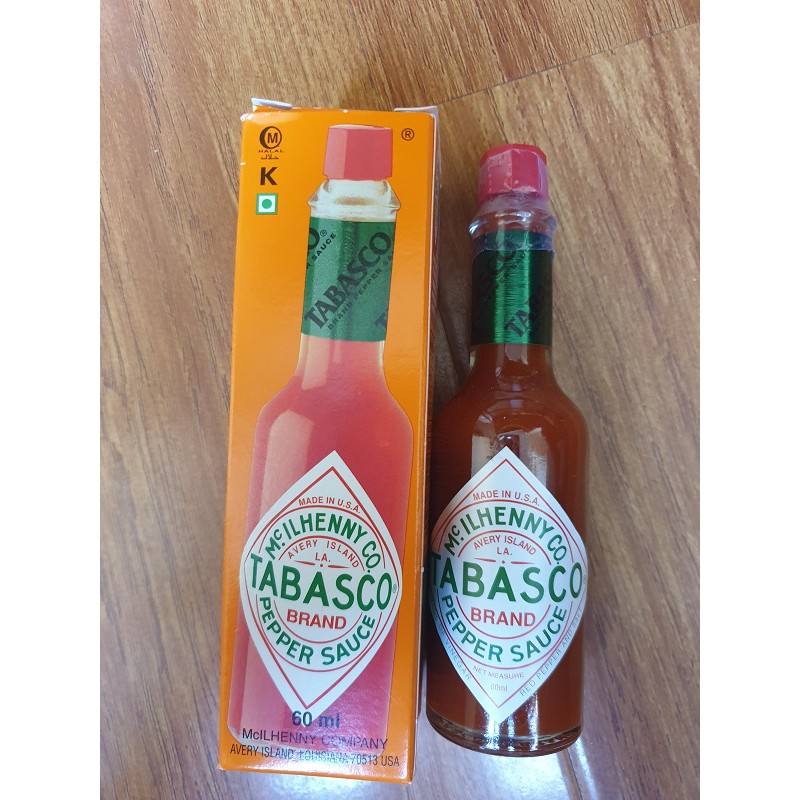 Sốt ớt đỏ hiệu Tabasco 60ml