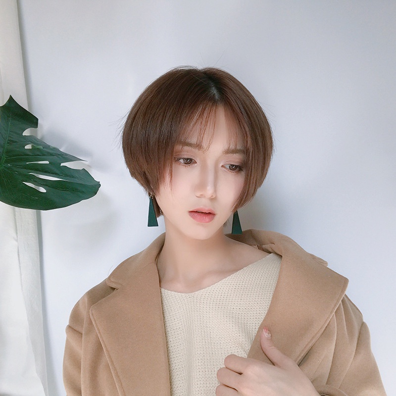 Đôi Khuyên Tai Dài Kiểu Hình Học Bằng Gỗ Thời Trang Hàn Quốc Cho Nữ