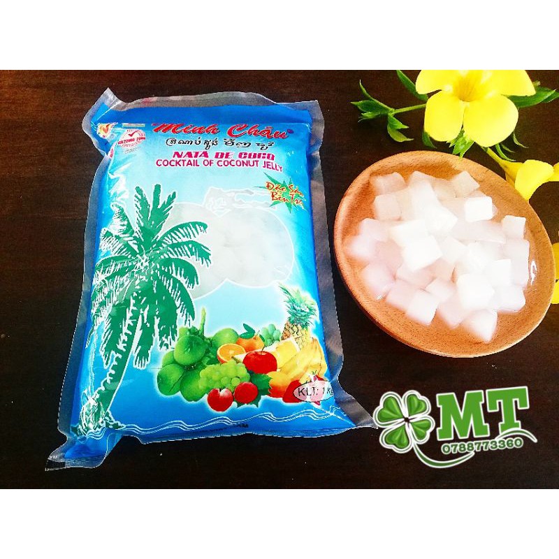 Thạch dừa Minh Châu ăn liền túi 1kg