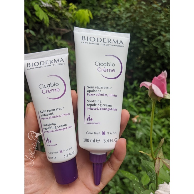 [Nội địa Pháp] Kem dưỡng phục hồi da Biodema Cicabio