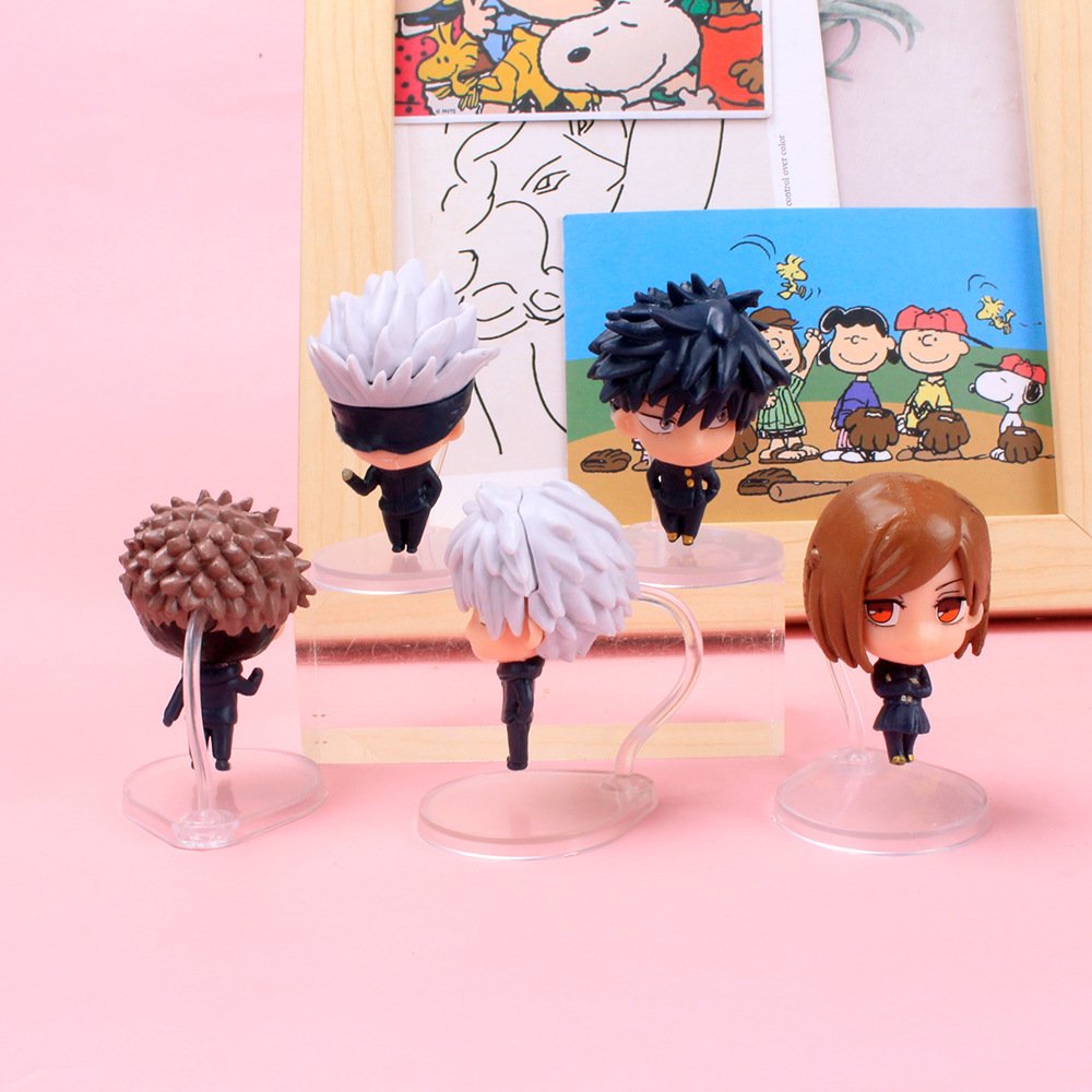 Set 5 Mô Hình Đồ Chơi Nhân Vật Hoạt Hình Jujutsu Kaisen