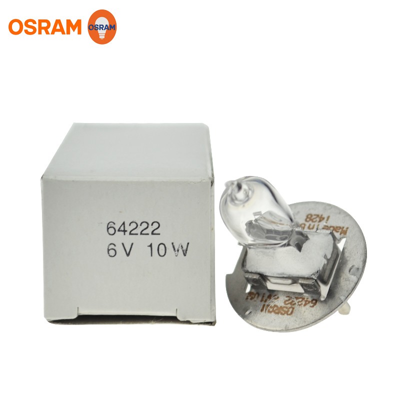 (SALE) Bóng đèn nhãn khoa Osram 64222 6V 10W PG22 Germany