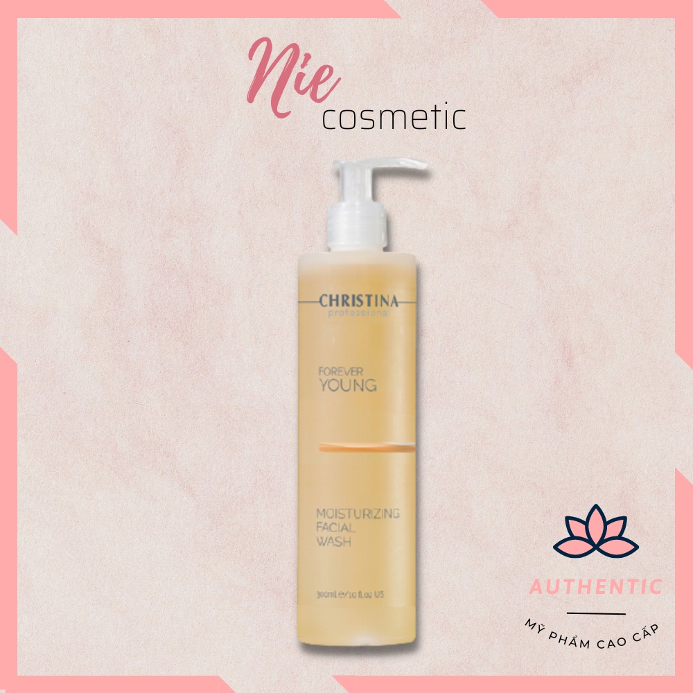 Sữa rửa mặt Forever Young- Moisturizing Facial Wash, sữa rửa mặt siêu dưỡng ẩm 300ml