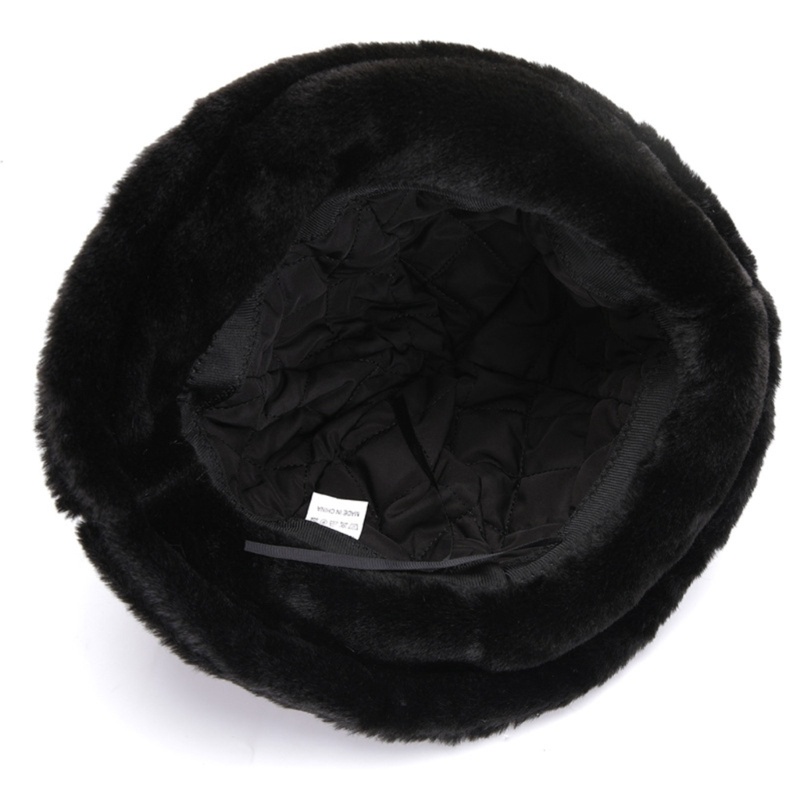 Nón Tai Bèo Phối Lông Giữ Ấm Mùa Đông Dễ Thương Cho Nữ