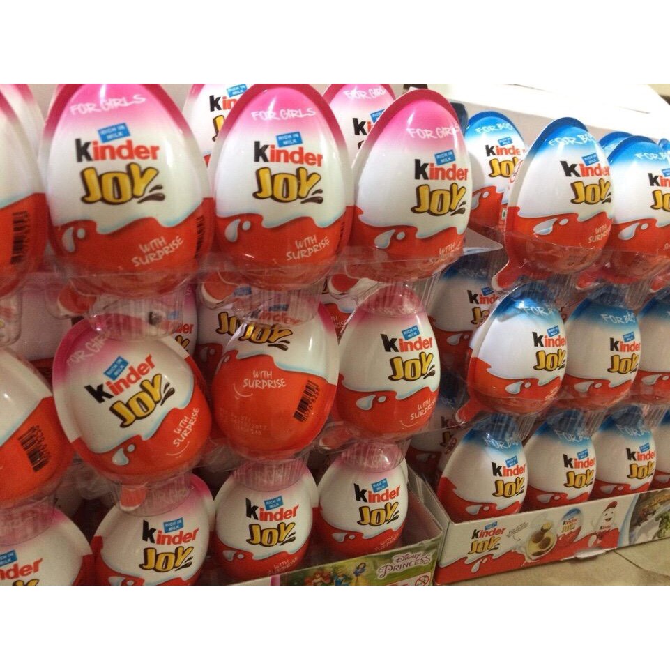 [Date 3/2022] Trứng Kinder Joy (Hộp 24 Trứng)