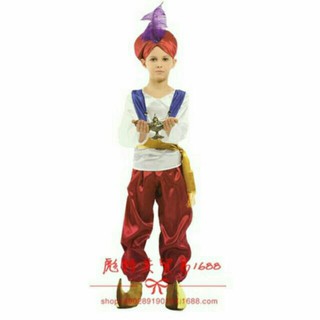 Trang phục hóa trang Halloween Aladin cùng cây đèn thần