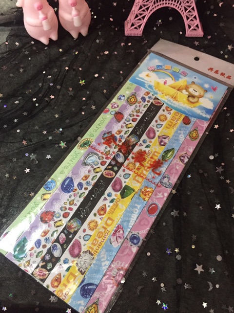 20 tờ giấy gấp sao nhũ lấp lánh