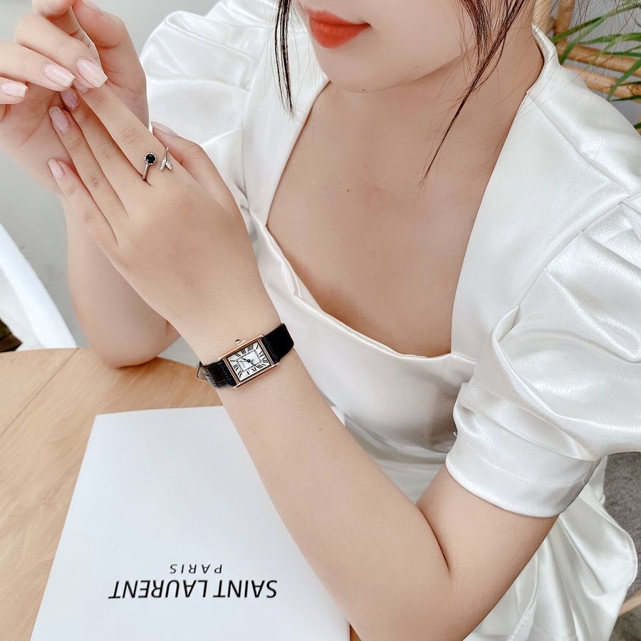 Đồng hồ nữ dây da JA-1333D Julius Hàn Quốc