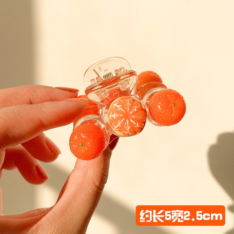 Kẹp Tóc Nữ Trong Suốt Hình Cá Mập Phong Cách Hàn Quốc Đáng Yêu