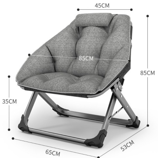 Ghế sofa xếp gấp gọn 💎𝐅𝐑𝐄𝐄𝐒𝐇𝐈𝐏💎 Ngồi đọc sách thư giãn làm việc chất liệu vải cotton, Lanh, Oxford | BigBuy360 - bigbuy360.vn