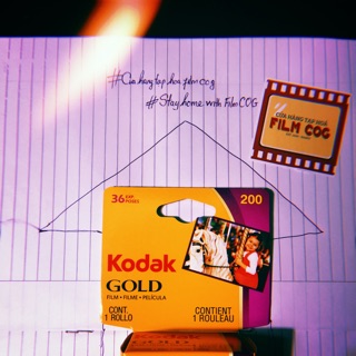 [KODAK GOLD 200] - Film135 loại 36 kiểu Indate 2022