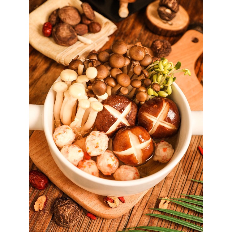 Gia vị lẩu Haidilao vị lẩu nấm không cay