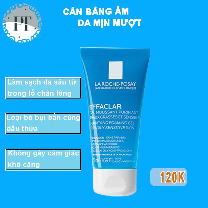 Mini Sữa Rửa Mặt Laroche Posay 50Ml