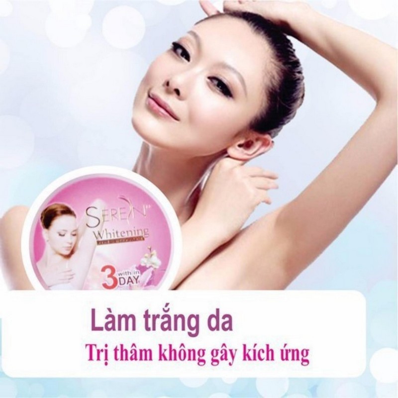 Kem trắng nách Seren whitening with 3 day Thái Lan 40g