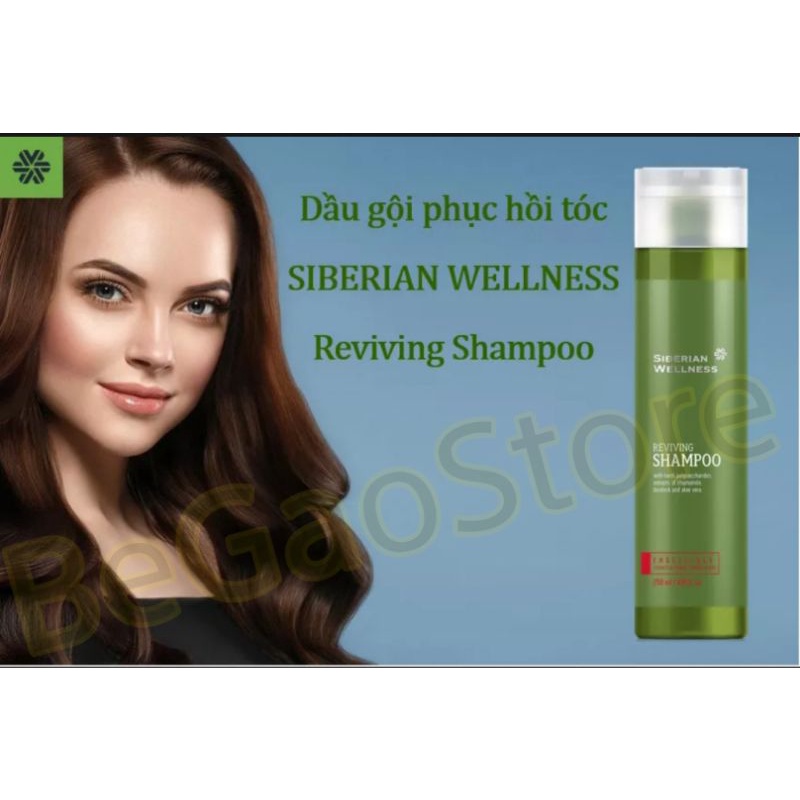 [CHÍNH HÃNG]- Dầu gội phục hồi tóc SIBERIAN WELLNESS Reviving Shampoo
