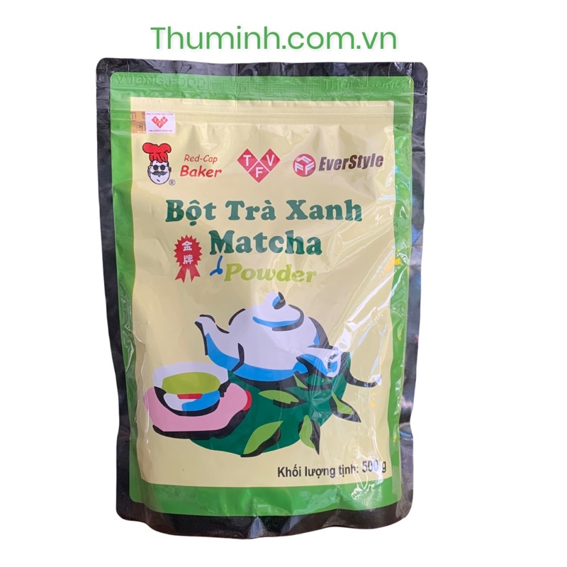 Bột Trà Xanh Matcha Đài Loan 500g