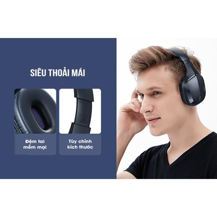 Tai Nghe chụp tai Game thủ Remax Rb-750Hb không dây, kết Nối Bluetooth 5.0 Chống Nước Cho Điện Thoại / Máy Tính