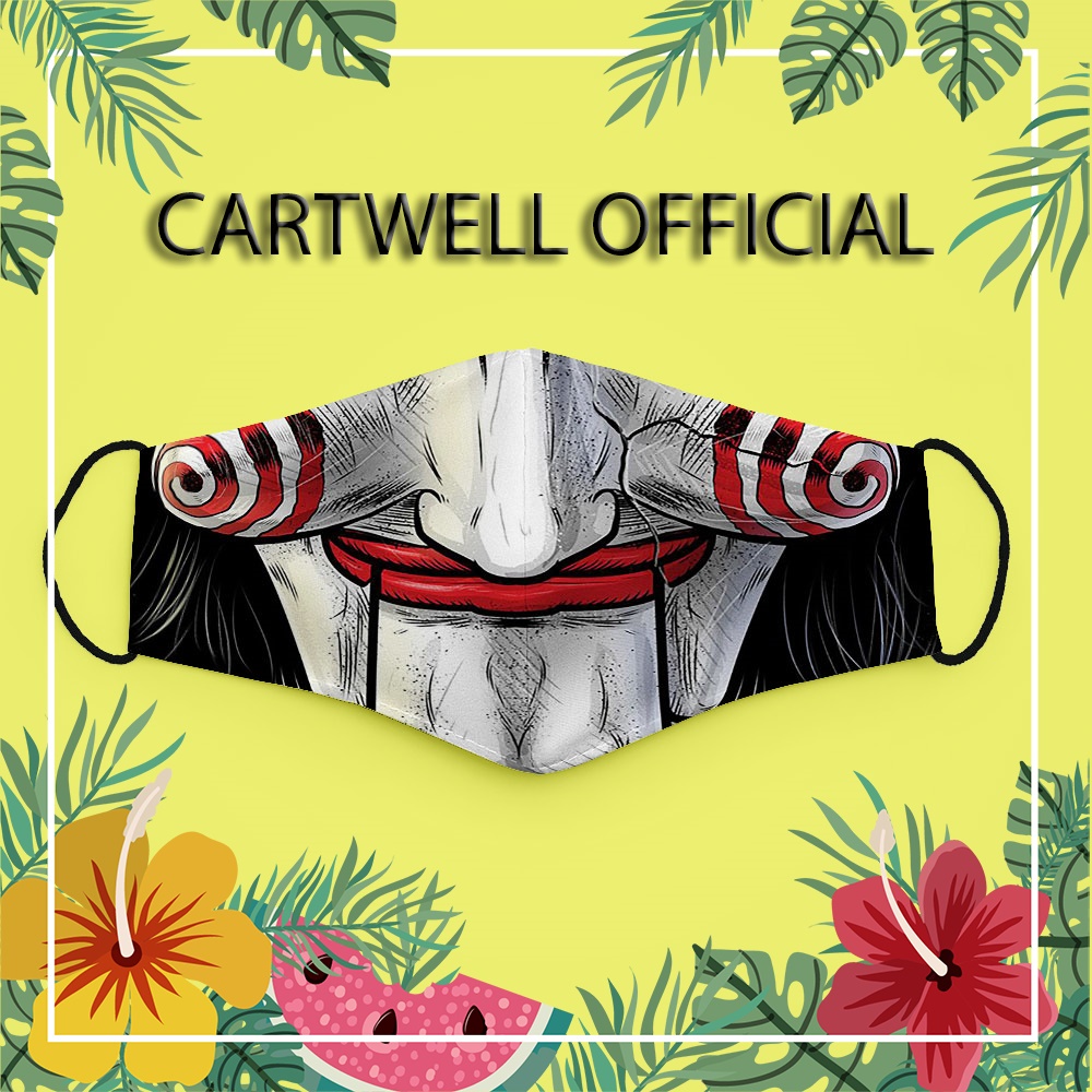 Khẩu trang dễ thương hoạt hình trẻ em vui nhộn thú cưng đáng yêu Hình Vẽ DRAWN CARTWELL có thể giặt và tái sử dụng chống