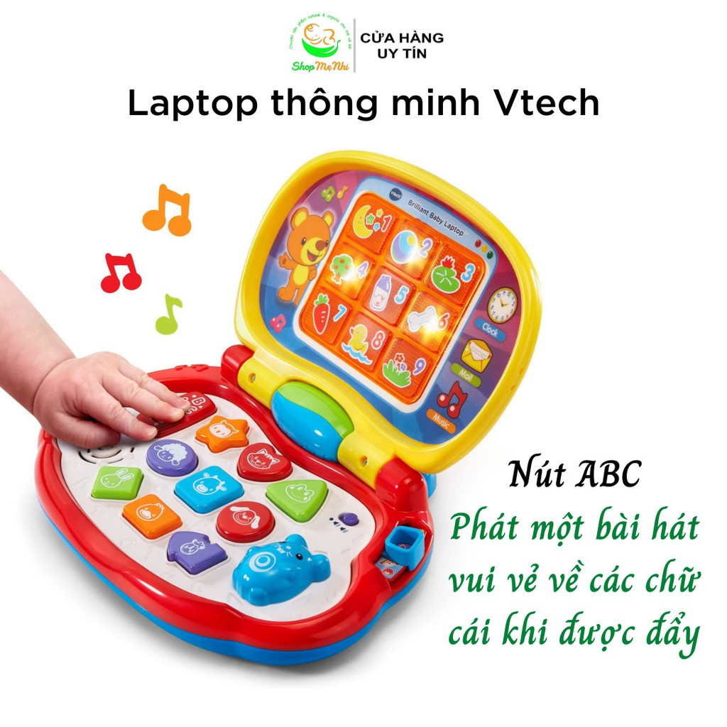 Đồ chơi laptop thông minh Vtech Brilliant Baby Laptop.