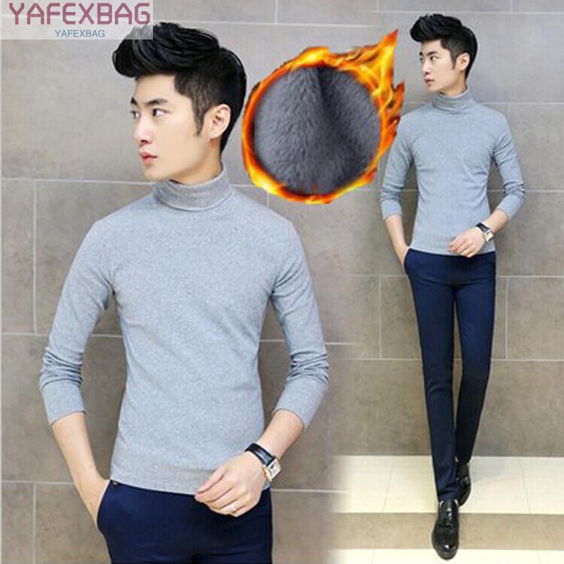 Áo sweater tay dài cổ lọ thời trang cá tính cho nam